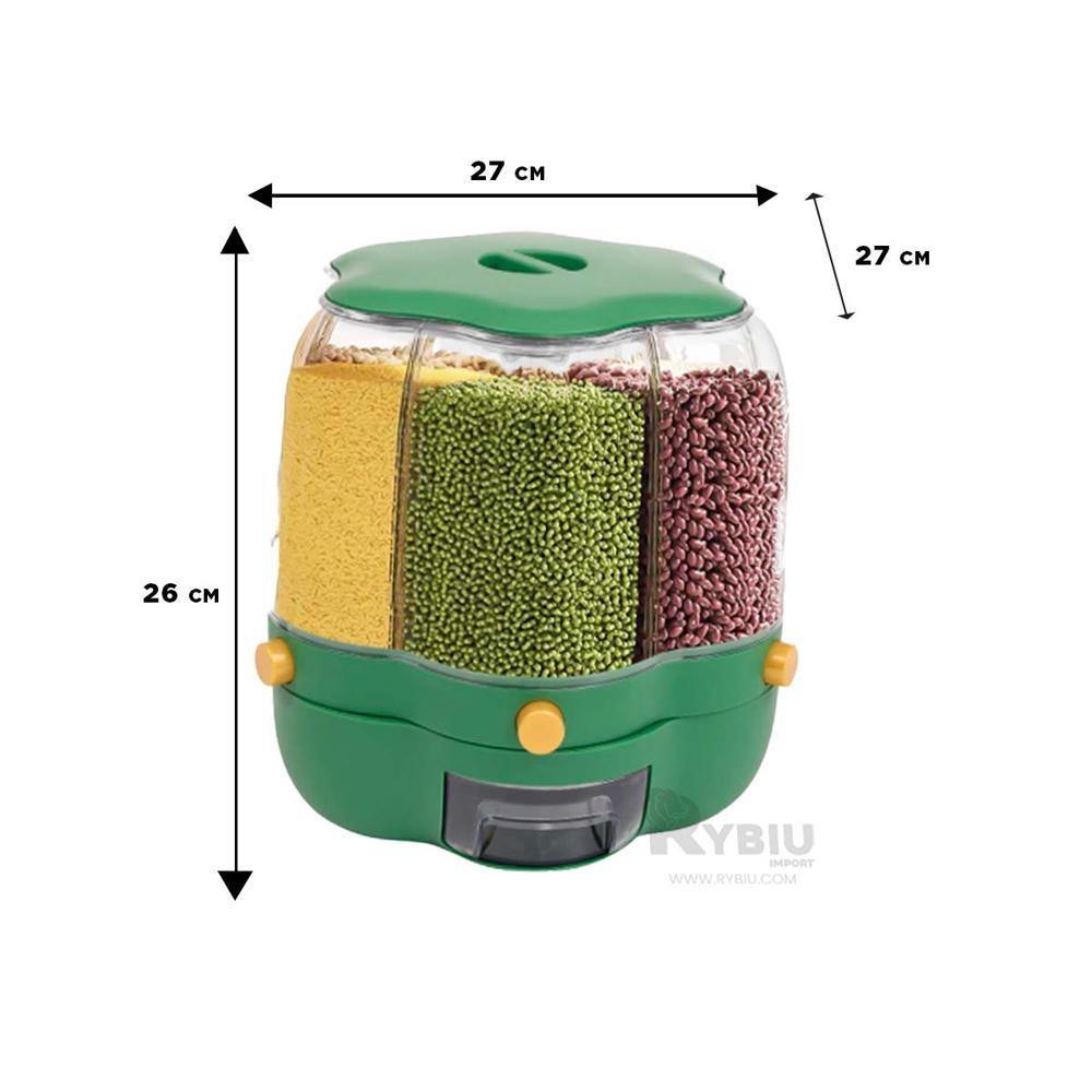 Expendedor Duro de Comida Verde Y+Regalo Ligas para Peinar