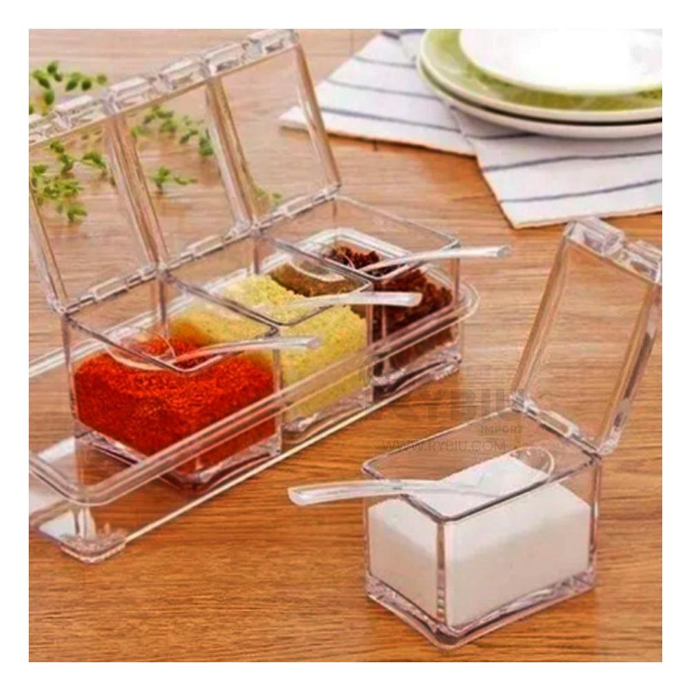 Especiero Separables Juego de 4 Piezas Y+Gift MiniAgenda