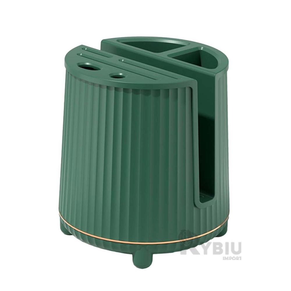 Organizador de 360 Grados de Cuchillos Rotacion Verde Oscuro