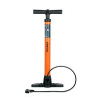 Inflador Grande Manual 100PSI Truper BOM-TR Naranja