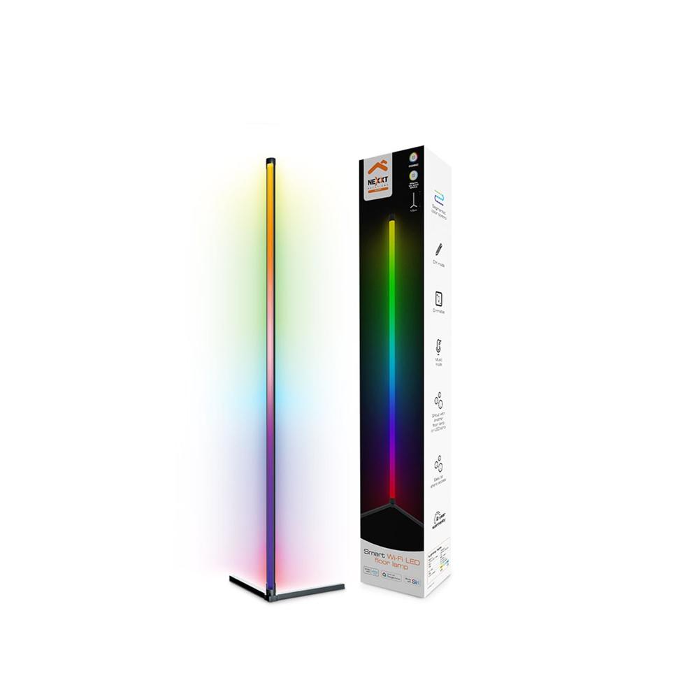 Lámpara de piso LED Nexxt NHB-S710 Smart 15M Sincroniza Música RGBIC