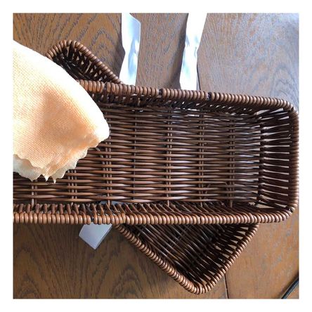 Cesta Moderna de Almacenamiento en Color Marron Y+Stickers Cesta Moderna de Almacenamiento en Color Marron Y+Stickers