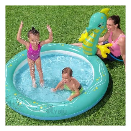 Alberca para Niños en Color Verde Agua Y+Ligas de Regalo