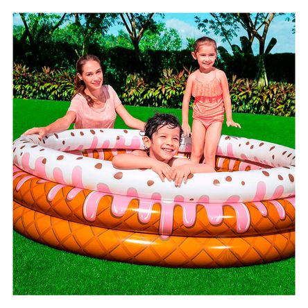 Pileta Suave en Forma de Helado Y+Regalo Ligas para Peinar Pileta Suave en Forma de Helado Y+Regalo Ligas para Peinar