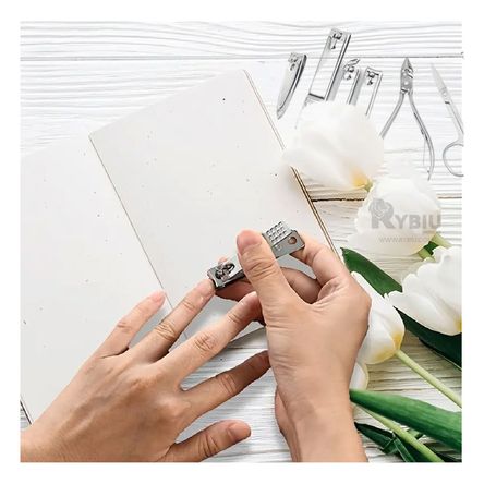 Combo de Acero para Uñas Negro Y+Post-it adhesivos