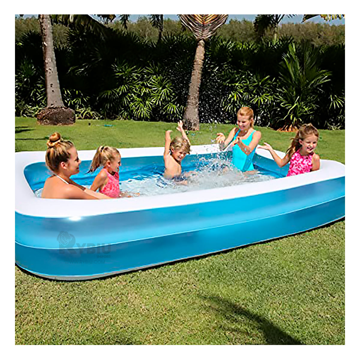 Alberca Elegante para Niños de Celeste Y+Post-it Adhesivos