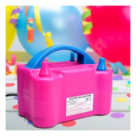 Infla Goblos para Fiestas Color Fucsia Y+Post-it Adhesivos