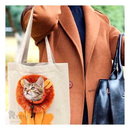 Cartera de Paseo para Mascota Color Hueso Y+Papel de Regalo Cartera de Paseo para Mascota Color Hueso Y+Papel de Regalo