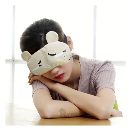 Antifaz Gel Diseño Ojos y Orejas Mostaza Y+Papel de Regalo Antifaz Gel Diseño Ojos y Orejas Mostaza Y+Papel de Regalo