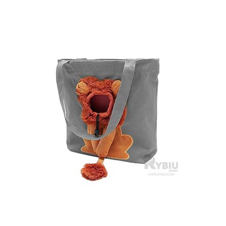 Cartera con Orificio de Paseo Tono Plomo Y+Stickers Cartera con Orificio de Paseo Tono Plomo Y+Stickers