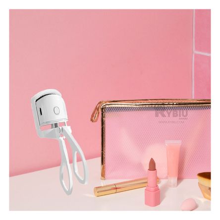 Aparato para Pestañas de Color Blanco Y+Post-it adhesivos