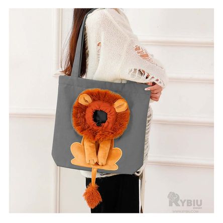 Cartera de Paseo para Mascota Tono Plomo Y+Papel de Regalo Cartera de Paseo para Mascota Tono Plomo Y+Papel de Regalo