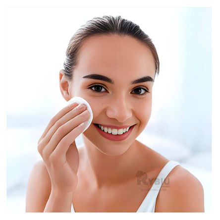 Discos Desmaquillantes de Algodon Suave y Absorbente Blanco Discos Desmaquillantes de Algodon Suave y Absorbente Blanco