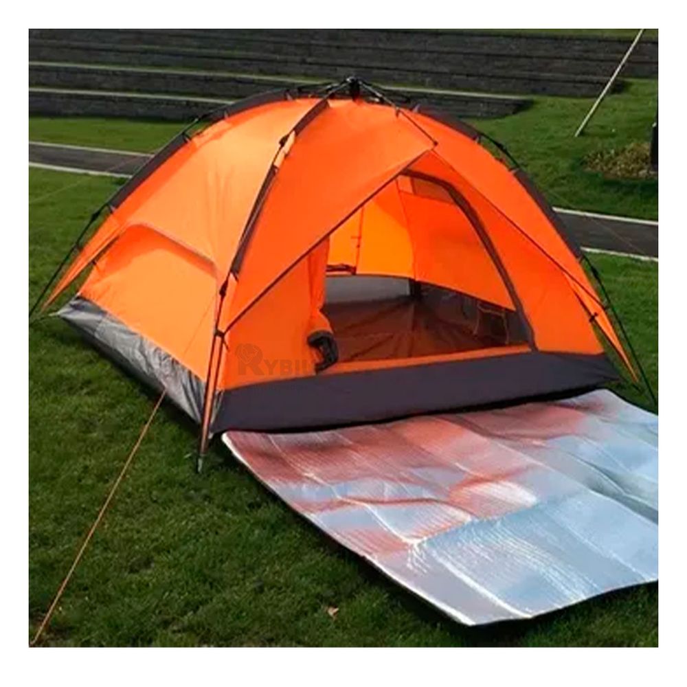 Carpa Automatica Alta Montaña para 4 Personas en Anaranjado Carpa Automatica Alta Montaña para 4 Personas en Anaranjado