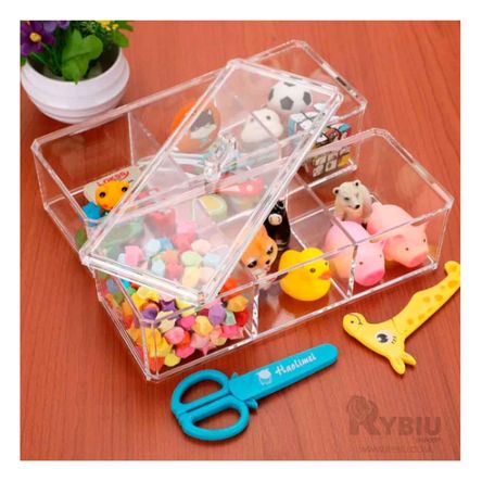 Caja de Orden para Maquillaje Multinivel Y+Papel de Regalo Caja de Orden para Maquillaje Multinivel Y+Papel de Regalo