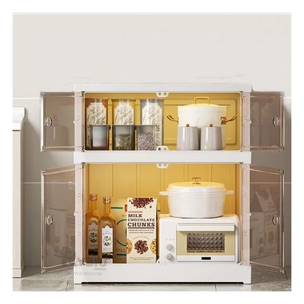 Organizador de 2 Niveles Plegable Blanco Y+Post-it adhesivos Organizador de 2 Niveles Plegable Blanco Y+Post-it adhesivos