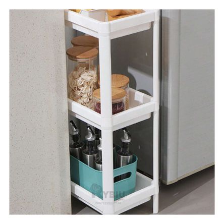 Estante Multifuncional de 3 Niveles de Blanco Y+Agendita