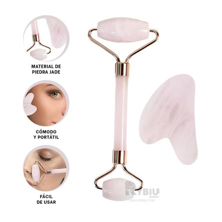 Pack Comodo Facial 2 en Rosa Marmoleado Y+Post-it Adhesivos