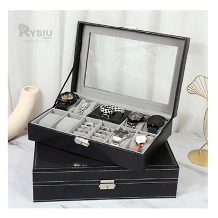 Organizador Sofisticado para Accesorios en Negro Y+Agendita Organizador Sofisticado para Accesorios en Negro Y+Agendita