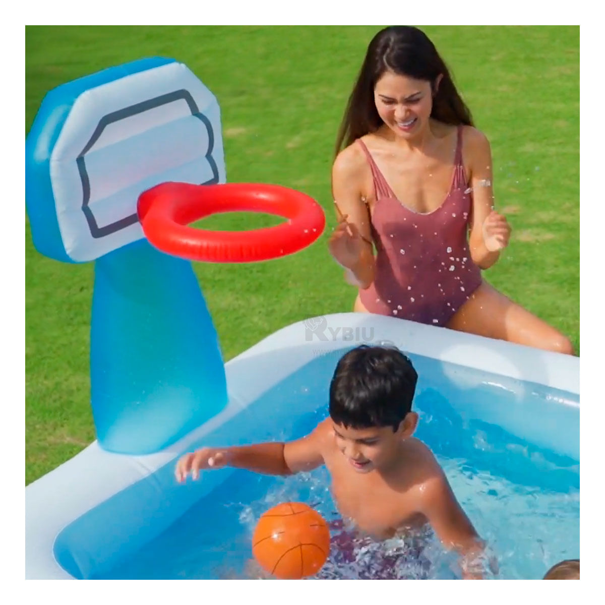 Pileta Facil de Transportar de Niño Y+Ligas de Regalo