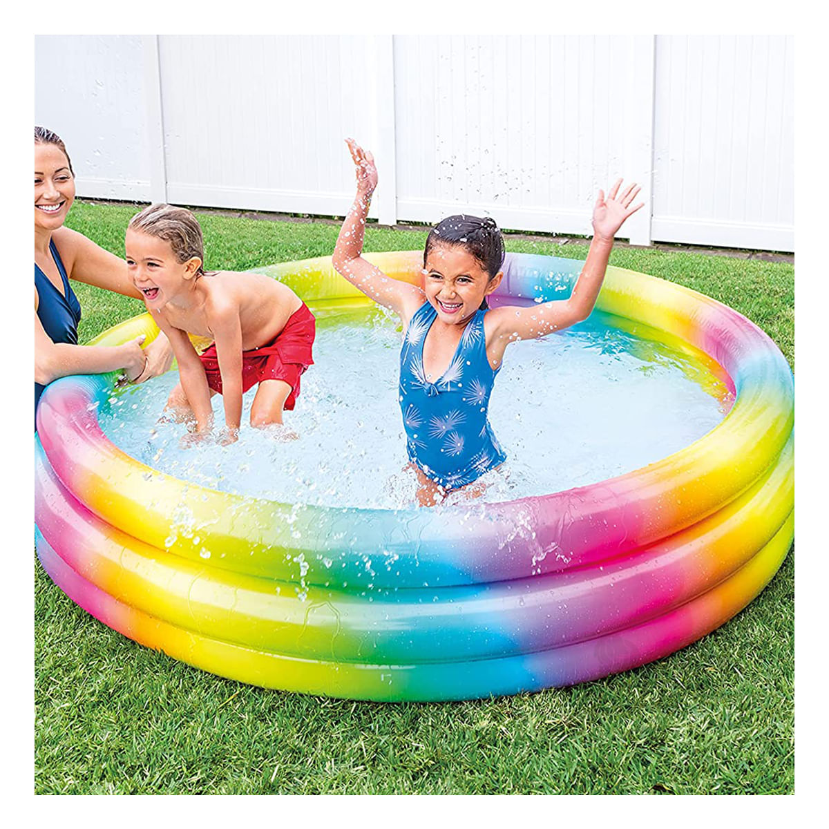 Piscina con Bordes Suaves y Funcional Y+Papel de Regalo