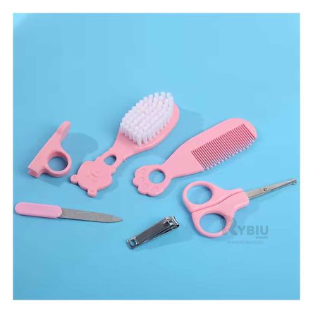 Kit de Aseo y Cuidado de Bebes en Color Rosado Y+Stickers Kit de Aseo y Cuidado de Bebes en Color Rosado Y+Stickers