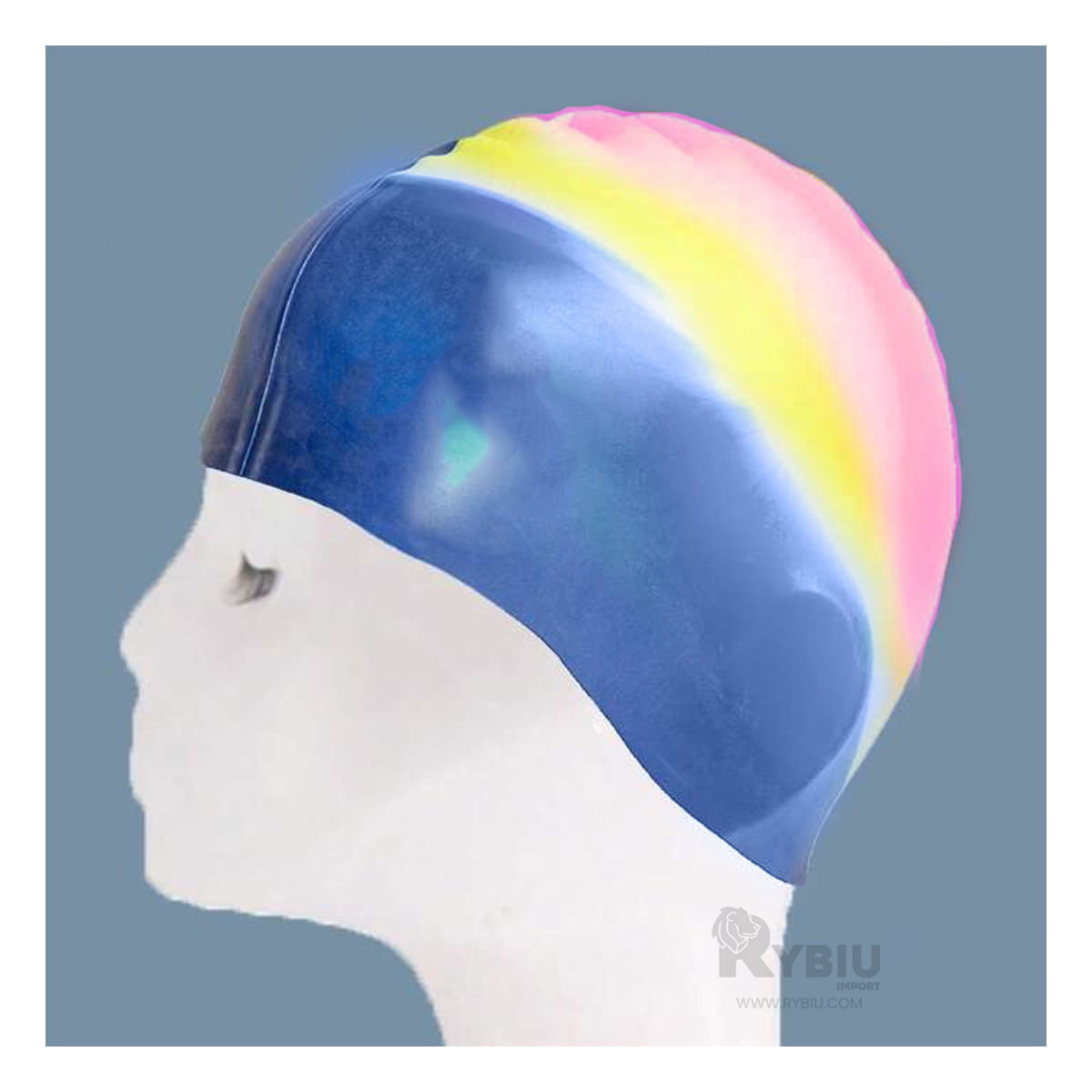 Gorro de Natacion Gravital de Color Rosado