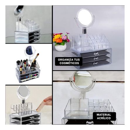 Organizador con Divisiones Transparente Y+Papel de Regalo Organizador con Divisiones Transparente Y+Papel de Regalo