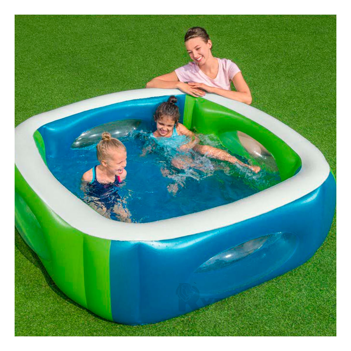 Piscina con Bordes Suaves y Funcional Y+Papel de Regalo