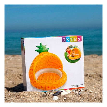 Piscina con Bordes Suaves en Piña Y+Papel de Regalo