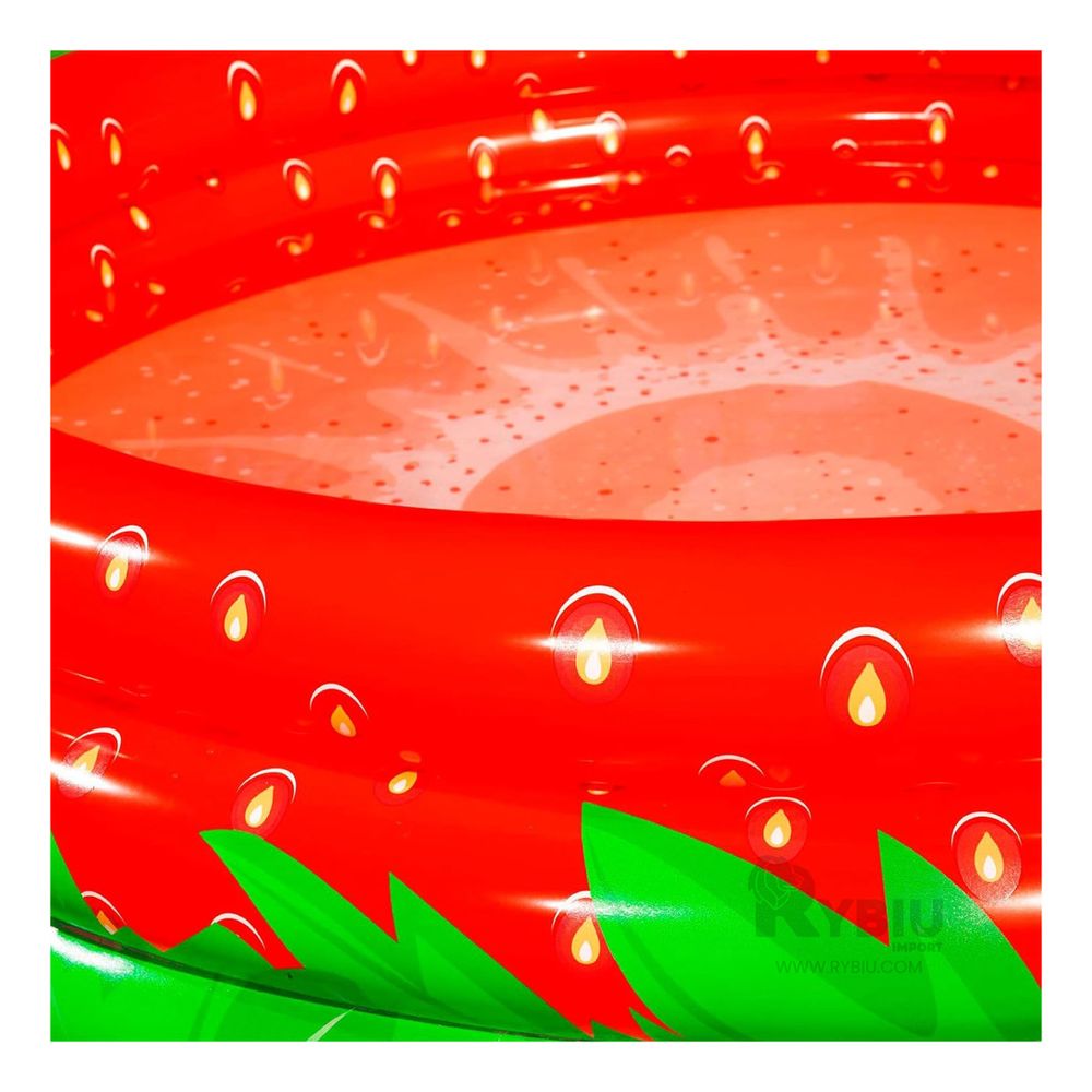 Piscina Bestway Ideal para El Verano en Diseño de Fresa Piscina Bestway Ideal para El Verano en Diseño de Fresa