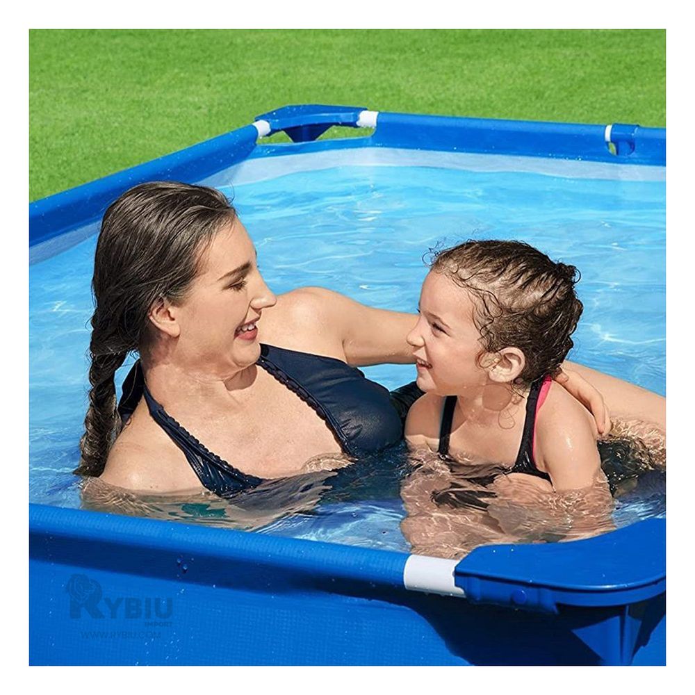 Piscina con Marco de Metal para Diversion Infantil Piscina con Marco de Metal para Diversion Infantil