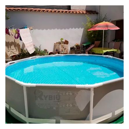Piscina Redonda con Parantes Ideal para El Verano Piscina Redonda con Parantes Ideal para El Verano