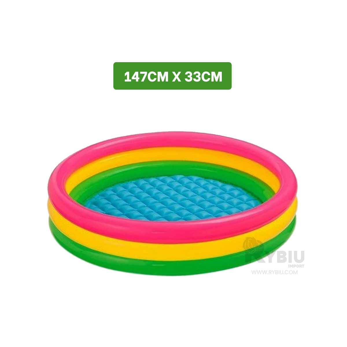 Pileta Acolchada para Niños Y+Regalo Ligas para Peinar