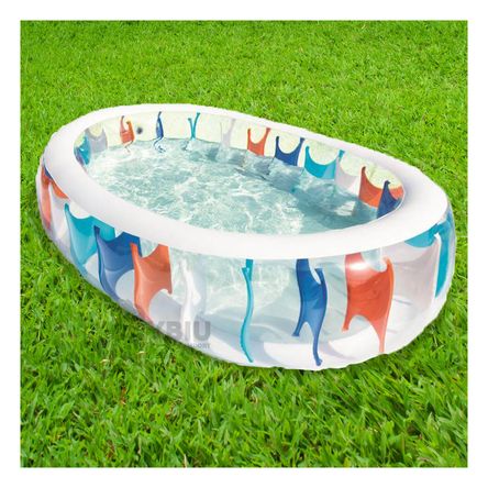 Pileta con Espacio Forma Eliptica Y+Regalo Ligas para Peinar Pileta con Espacio Forma Eliptica Y+Regalo Ligas para Peinar