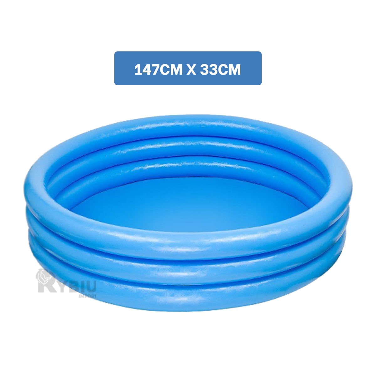 Pileta Acolchada de Niños en Azul Y+Regalo Ligas para Peinar