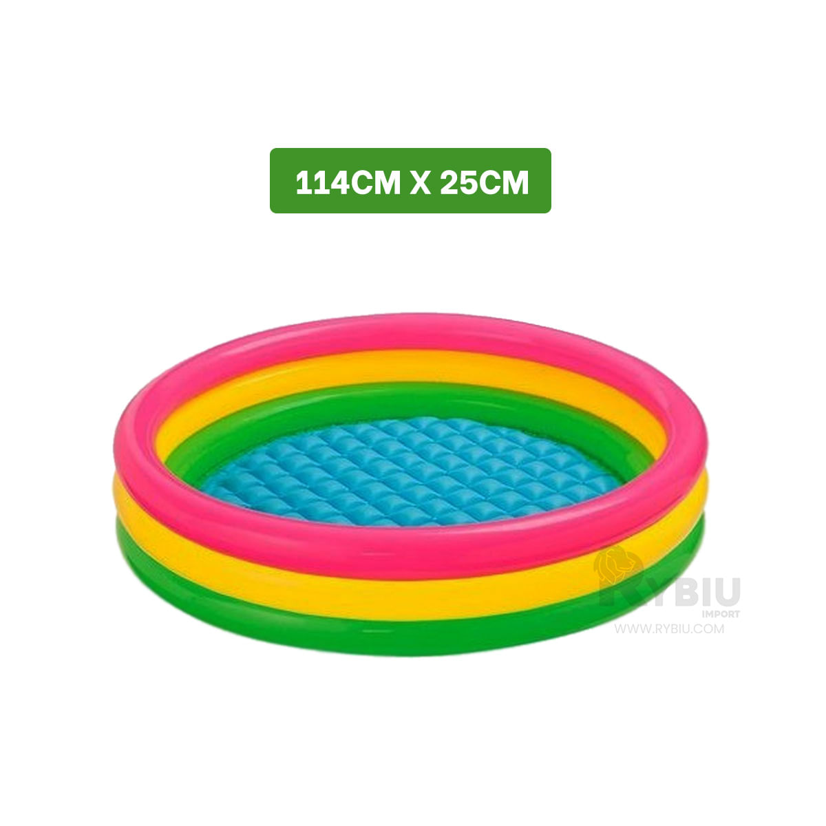 Pileta Acolchada para Niños Y+Regalo Ligas para Peinar