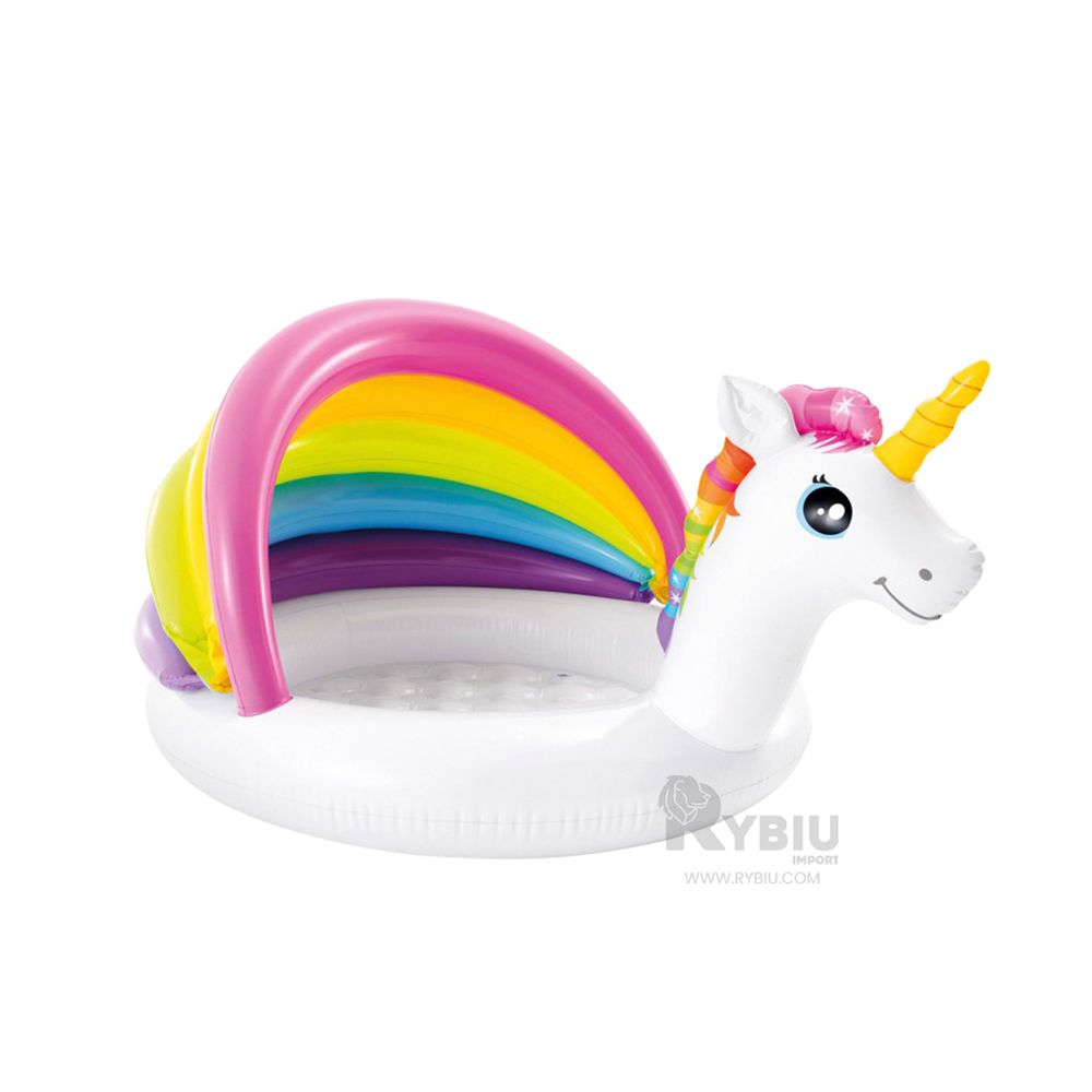 Pileta Acolchada en Unicornio Y+Regalo Ligas para Peinar Pileta Acolchada en Unicornio Y+Regalo Ligas para Peinar