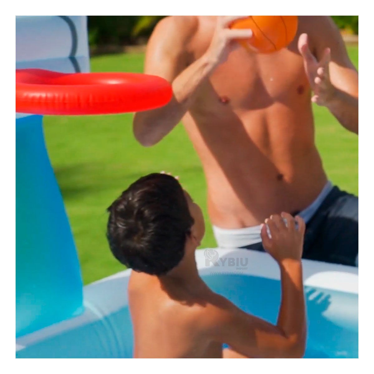 Pileta Acolchada para Niños Y+Regalo Ligas para Peinar