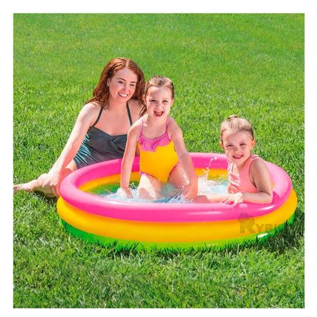 Piscina Sencilla de Instalar en Multicolor Y+Regalo Stickers Piscina Sencilla de Instalar en Multicolor Y+Regalo Stickers