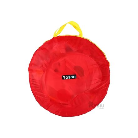 Tienda Facil de Llevar en Tono Rojo Y+Ligas de Regalo Tienda Facil de Llevar en Tono Rojo Y+Ligas de Regalo