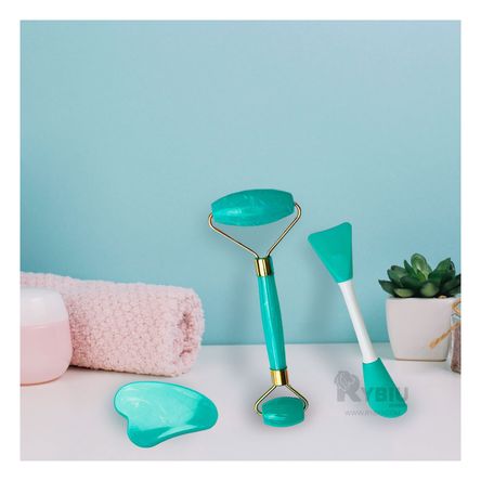 Set de Higiene Facial de Color Turqueza Y+Agendita Set de Higiene Facial de Color Turqueza Y+Agendita