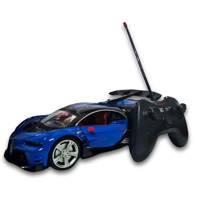 Carro Bugatti Control Remoto Azul Promart