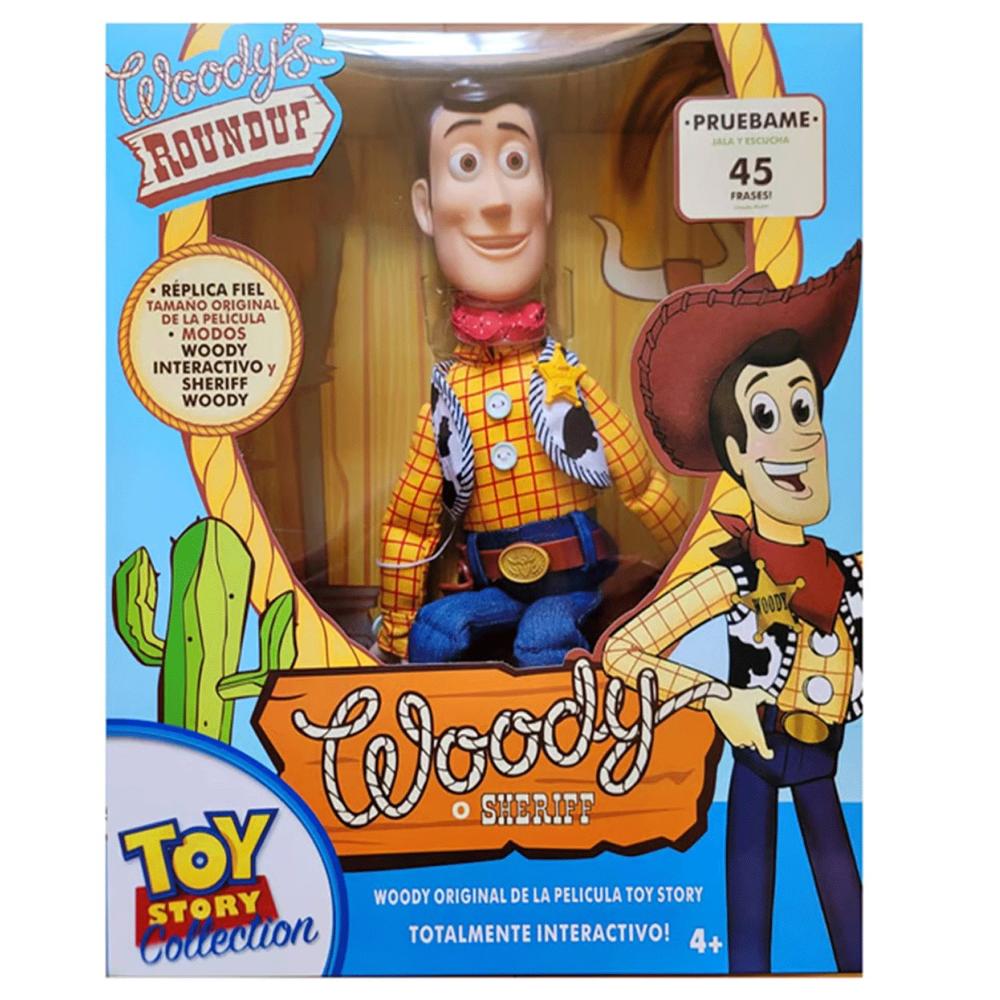 Juguete Woody Muneco Interactivo de Toy Story 36 cm Promart