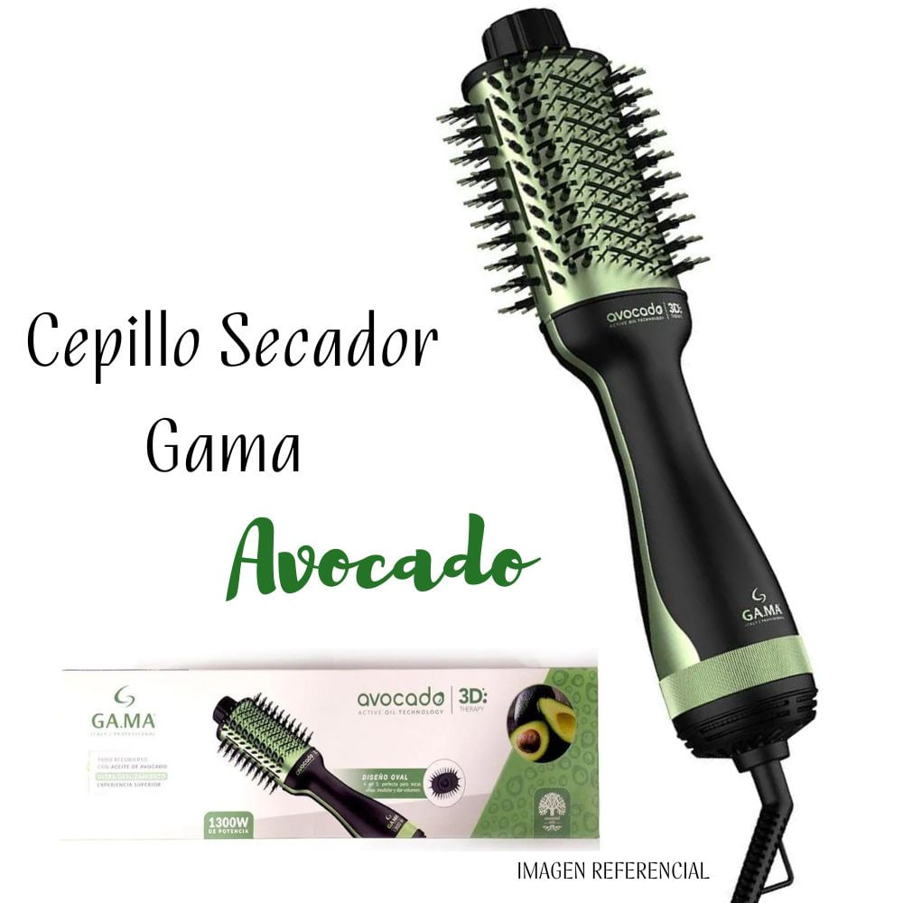 Cepillo Secador Modelador Gama Avocado 3D Therapy