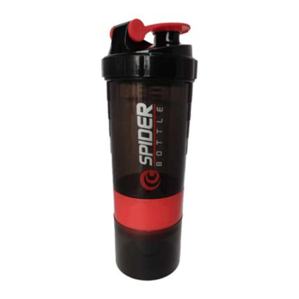 Tomatodo Shaker Smart 3 Cuerpos 500ml Rojo