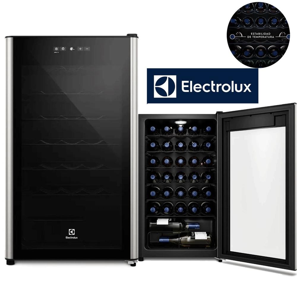 Vinera Electrolux ERWV34W2MWB 34 Botellas Black