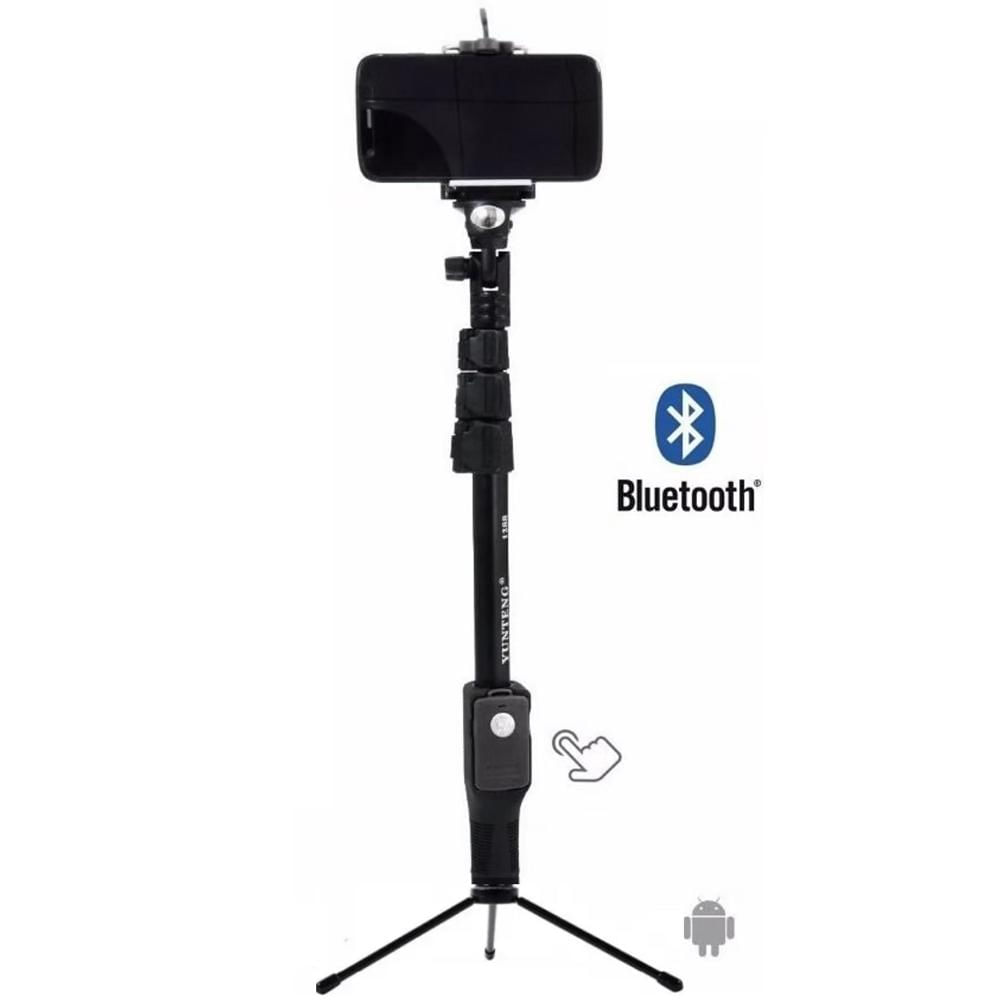Tripode Palo Selfie Stick Bluetooth Grande 1.25 MT Camara y Go Pro