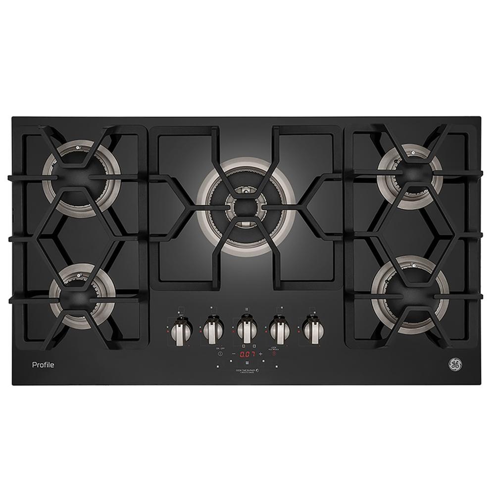 Cocina General Electric Profile PGP95KBG0 Empotrable a Gas Negro