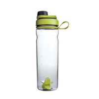Botella de Tritan Rubbermaid Shaker 828ml Negro-Verde
